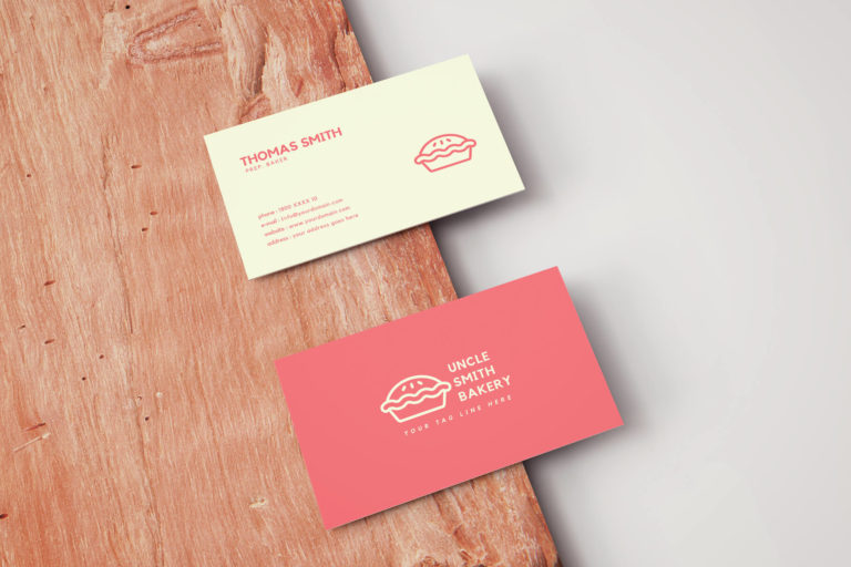 Preview image of Minimal Bakery Business Card