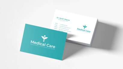 Medical Minimal Business Card Template