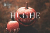 Product image of Hughe Serif Font Family