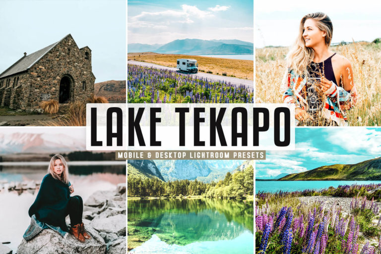 Preview image of Lake Tekapo Mobile & Desktop Lightroom Presets