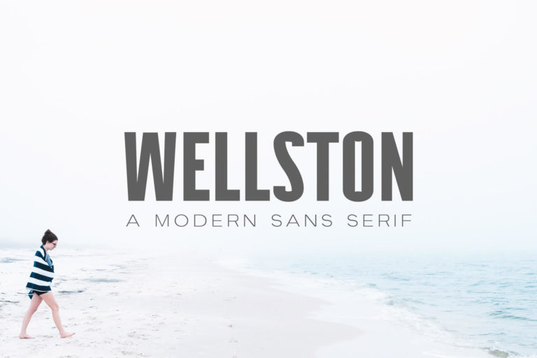 Preview image of Wellston Modern Sans Serif Font