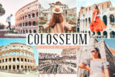 Last preview image of Colosseum Mobile & Desktop Lightroom Presets