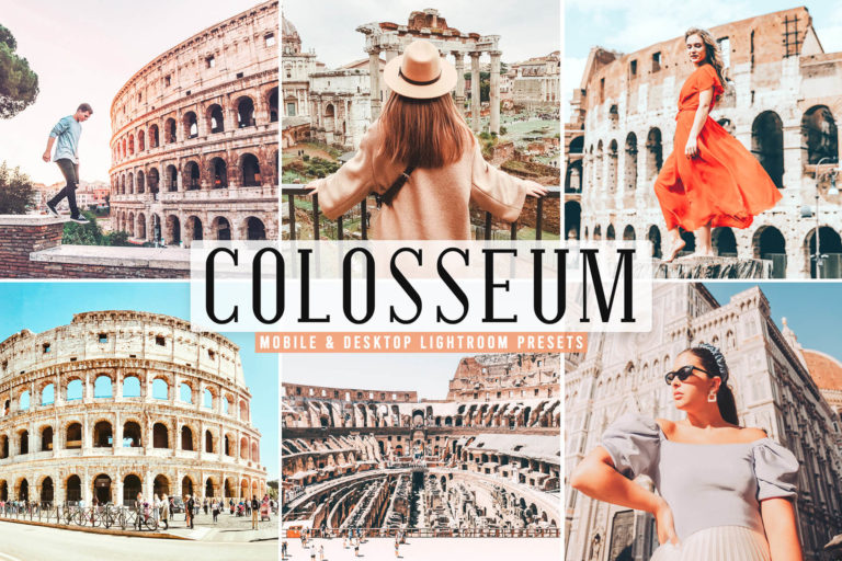 Preview image of Colosseum Mobile & Desktop Lightroom Presets