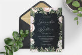 Product image of Elegant Floral Wedding Invitation Template