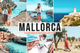 Product image of Mallorca Mobile & Desktop Lightroom Presets