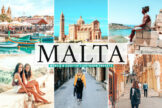 Product image of Malta Mobile & Desktop Lightroom Presets