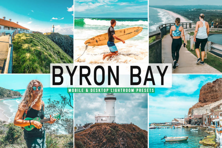 Preview image of Byron Bay Mobile & Desktop Lightroom Presets