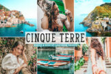 Product image of Cinque Terre Mobile & Desktop Lightroom Presets