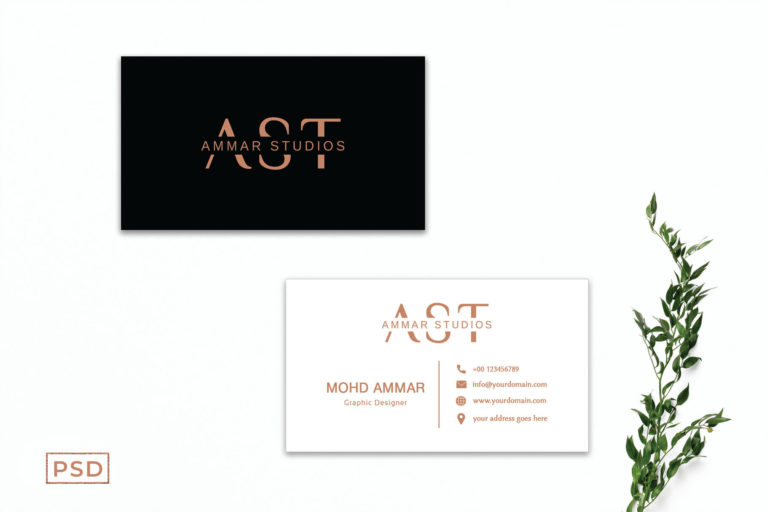 Preview image of Minimal Creative Business Card Template Vol. 3