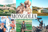 Product image of Mongolia Mobile & Desktop Lightroom Presets