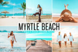 Product image of Myrtle Beach Mobile & Desktop Lightroom Presets