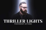 Product image of Thriller Lights Photoshop Actions