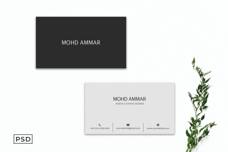 Preview image of Creative Minimal Business Card Template V2
