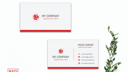 Modern Corporate Business Card Template