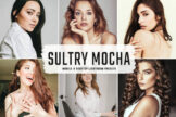 Product image of Sultry Mocha Mobile & Desktop Lightroom Presets