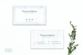 Product image of White Innovative Minimal Business Card Template