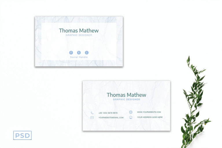 Preview image of White Innovative Minimal Business Card Template