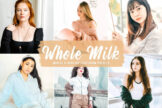 Product image of Whole Milk Mobile & Desktop Lightroom Presets