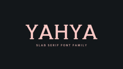 Yahya Slab Serif Font Family