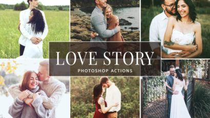 Love Story Photoshop Actions