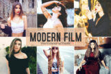 Product image of Modern Film Photoshop Actions