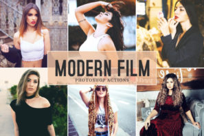 Modern Film Photoshop Actions