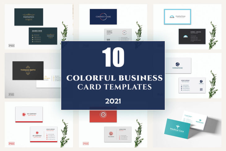 picture of 10 Colorful Business Card Templates