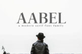 Last preview image of Aable Modern Serif Font Family