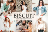 Product image of Biscuit Mobile & Desktop Lightroom Presets