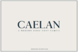 Last preview image of Caelan Serif Font Family