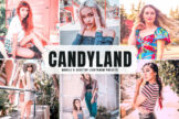 Product image of Candyland Mobile & Desktop Lightroom Presets