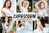 Product image of Capricorn Mobile & Desktop Lightroom Presets