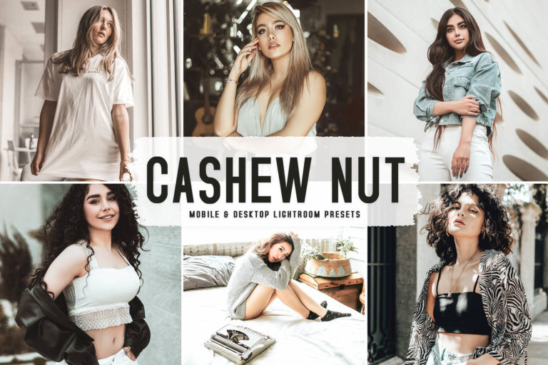 Preview image of Cashew Nut Mobile & Desktop Lightroom Presets