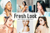 Product image of Fresh Look Mobile & Desktop Lightroom Presets
