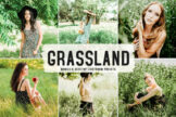 Product image of Grassland Mobile & Desktop Lightroom Presets
