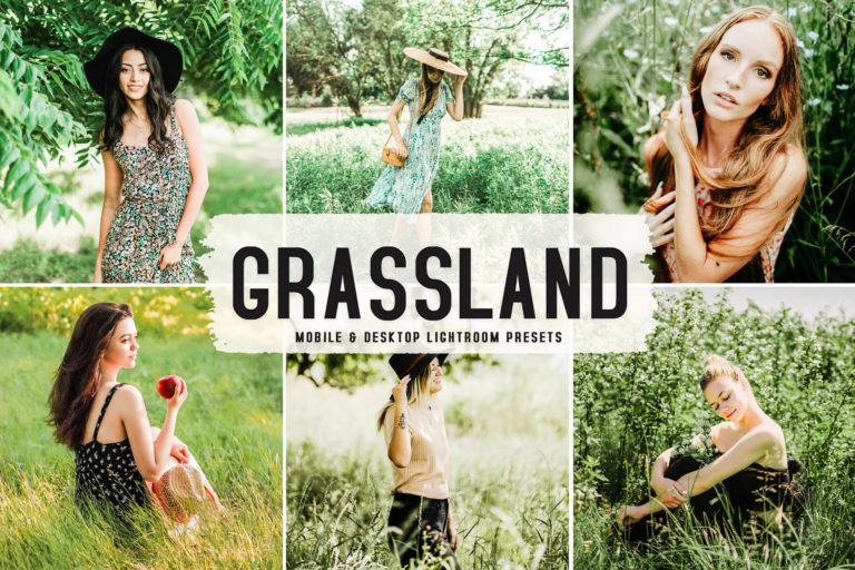 Preview image of Grassland Mobile & Desktop Lightroom Presets