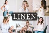 Product image of Linen Mobile & Desktop Lightroom Presets