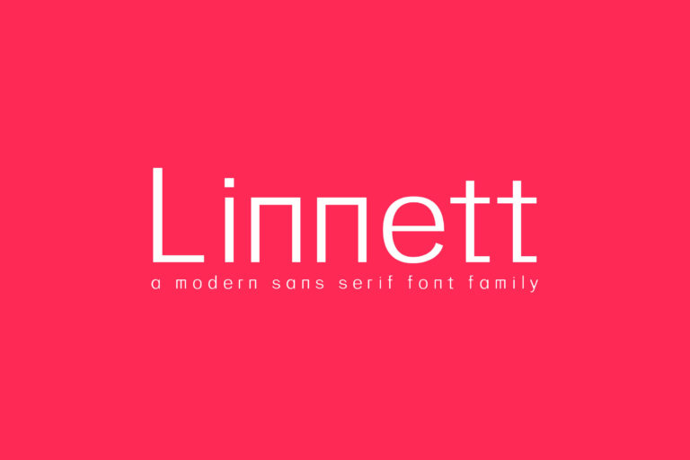 Preview image of Linnett Sans Serif Font Family