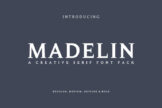 Product image of Madelin Serif Font Family