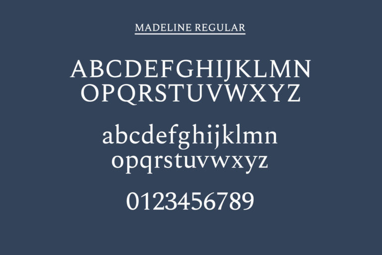 Madelin Serif Font Family - Creative Finest