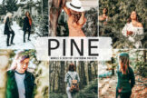 Product image of Pine Mobile & Desktop Lightroom Presets