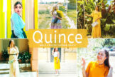 Product image of Quince Mobile & Desktop Lightroom Presets
