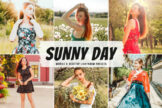 Product image of Sunny Day Mobile & Desktop Lightroom Presets