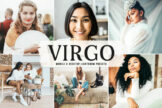 Product image of Virgo Mobile & Desktop Lightroom Presets