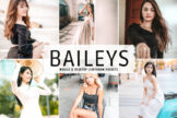 Product image of Baileys Mobile & Desktop Lightroom Presets