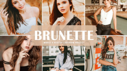 Brunette Mobile & Desktop Lightroom Presets