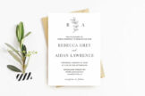 Product image of Elegant Minimalist Wedding Invitation Template