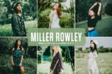 Product image of Miller Rowley Mobile & Desktop Lightroom Presets