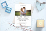 Product image of Modern Photo Wedding Invitation Template