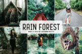Product image of Rain Forest Mobile & Desktop Lightroom Presets